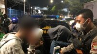 Tim Patroli Perintis Presisi Polres Metro Jakarta Barat Gerak Cepat Bubarkan Aksi Tawuran Pelajar di Daan Mogot, Grogol Petamburan.