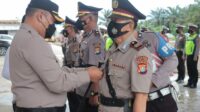 Kapolres Pimpin Sertijab Wakapolres dan Kabag SDM Polres Mamuju Tengah