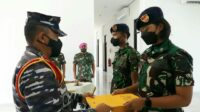 Latihan Dalam Dinas Administrasi Umum Koarmada III Ditutup oleh Komandan Komando dan Latihan Koarmada III.