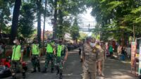 Kodim 0808/Blitar Gelar Patroli Gabungan Dalam Rangka Pemberlakuan Pembatasan Kegiatan Masyarakat