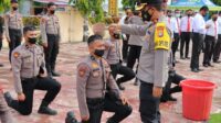 Polres Pasangkayu Lakukan Tradisi Penyambutan Bintara Remaja