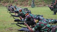 Opslat Denmakoopsud ll Menggelar Latihan Menembak.