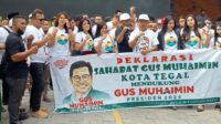 Sahabat Gus Muhaimin Kota Tegal Deklarasi Dukung Muhaimin Iskandar Presiden 2024