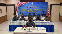 Danlantamal VI Menghadiri Rasko Koarmada II Tahun 2022 Secara Virtual
