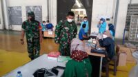 Koramil 11 Pasar Kemis Gelar Vaksinasi Ke 3 Booster