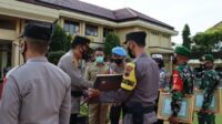 Babinsa, Bhabinkamtibmas dan Nakes Kabupaten Pekalongan Terima Penghargaan