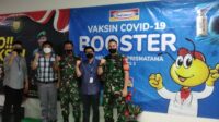 Gebrakan Vaksinasi”Booster Covid-19 Pfizer”, Danramil 02/Crg: Percepatan Herd Immunity