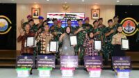 Komandan Lantamal IV Berikan Apresiasi Kepada Prajurit dan PNS yang Purna Tugas