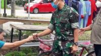 Pembersihan dan Perbaikan Rumah Ibu Heni Lansia lumpuh, Dandim 0510/Trs: TNI Selalu Ada Untuk Rakyat