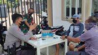 Pererat Tali Silaturahim, Serda Basid Babinsa Desa Caringin Koramil-03 Legok Kodim-0510/Trs Bersama Warga Binaan Himbau Prokes