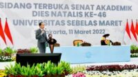 Dies Natalis ke-46 UNS, Presiden: Universitas Harus Lincah dan Cepat Belajar dengan Perubahan