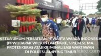 Terkait Penangkapan Wartawan, PPWI Tunjuk Sembilan Advokat Praperadilankan Polres Lampung Timur