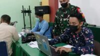 Jelang Ramadhan Dan Idul Fitri Koramil 01/Tln Kodim 0510/Trs Insentifkan Vaksinasi
