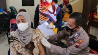 Antusias Tinggi, Gerai Vaksinasi Presisi Polres Pekalongan Diserbu Warga Masyarakat