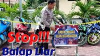 Kapolres Touna      AKBP Riski Fara Sandhy,S.I.K.,M.I.K.,    :  “Tindak Tegas dan  amankan Pelaku Balap Liar.!