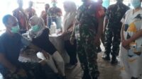 Koramil-08/Kronjo Kodim-0510/Trs Gencarkan Serbuan Vaksin Booster di Bulan Ramadhan