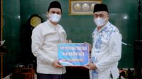 Safari Ramadhan Malam ke-8, Bupati dan Rombongan tarawih bersama di Masjid Agung Nurul Iman Pusat Kota Kab.Barru