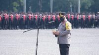 Kapolda Metro Jaya Bersama Pangdam Jaya Pimpin Apel Pengamanan Aksi Unras Mahasiswa BEM