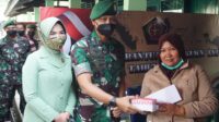 Danrem 071/Wijayakusuma Serahkan Bantuan Tunai BTPKLWN Dari Pemerintah