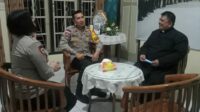 Kapolres Kubu Raya Kunjungi Jamaat Gereja St Agustinus dan Sampaikan Pesan