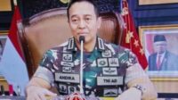 Bahas Persiapan Penyaluran Bantuan, Pangdam XII/Tpr Ikuti Rapat Bersama Panglima TNI