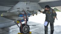 Fighter Lanud Iswahjudi Latihan Pengeboman Air To Ground di AWR Pulung