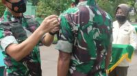 Dandim 0510/Trs Pimpin Upacara Pelepasan Anggota Personel Pindah Kesatuan