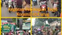 Bersama SWK, Koramil-02/Curug Kodim-0510/Trs Bagikan 150 Takjil Buka Puasa