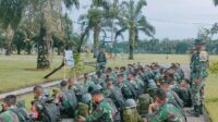 Pelihara Kemampuan Tempur, Prajurit Yonif Raider 100/Prajurit Setia Jalani Latihan Rutin & Terprogram