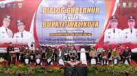 Danrem 071/Wijayakusuma Hadiri Dialog Gubernur Jawa Tengah dengan Bupati/Walikota Wilayah Bregas Malang dan Barlingmascakeb
