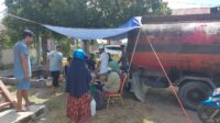 Giat Bazar Minyak Goreng Curah di Halaman Polsek Pasangkayu