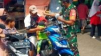 Tidak Kendor, Koramil-11 Pasarkemis Kodim-0510/Trs Gelar Operasi PPKM Level 2 di Kuta Bumi.