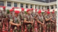 Upacara Penyerahan Satuan Kopassus dari Mayjen TNI Widi Prasetijono kepada Brigjen TNI Iwan Setiawan,S.E.,M.M.
