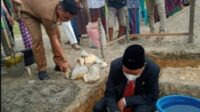 Peletakan Batu Pertama Rumah Imam Masjid Limpomajang Oleh Bupati Barru, Luar biasa untuk Dicontoh