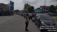 Antisipasi Kemacetan Jalur Rangkasbitung – Pandeglang,Sat Lantas Polres Lebak lakukan Pengaturan dan Rekayasa Lalulintas