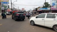 Panit I Binmas Polsek Warunggunung Melaksanakan Pengaturan Lalulintas Antisipasi Krodit di Sampay