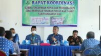 Sekda Barru DR.Ir.Abustan, M.Si Pimpin Rakor Komisi Pengawasan Pupuk dan Pertisida
