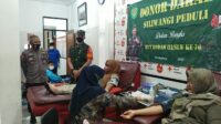 Bersama PMI, Kodim 0601/Pandeglang Gelar Bakti Sosial Donor Darah Siliwangi Peduli