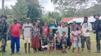 Tingkatkan Kemampuan Bercocok Tanam Warga, Satgas Pamtas Yonif Raider 142/KJ Lakukan Ini