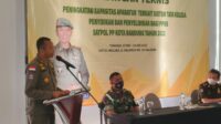 Wadan DENPOM KOGARTAP II/Bandung berikan BIMTEK Peningkatan Kapasitas Aparatur PPNS Satpol PP Kota Bandung