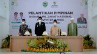 Bupati Barru Melantik Pengurus Baznas Kabupaten Barru Periode 2022-2027 di Lt.6 MPP Pemda Barru