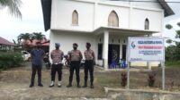 Dalam Rangka Kenaikan Isa Almasih, Polres Pasangkayu Laksanakan PAM Ibadah Gereja
