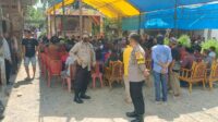 Pengamanan Kampanye Terbatas Calon Kades No.Urut 3 Desa Letawa