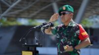 Pangdam Hasanuddin Pimpin Apel Gelar Pasukan Sambut Kedatangan Perdana Menteri Australia di Makassar