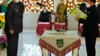 Secara Resmi Muhammad Zaki, S.STP,M.Si Dilantik Menjadi Sekda Rohul Depenitif