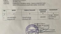 Honorer Dishub Barru IST Diduga kembali Berkantor Usai Lakukan Pelanggaran Berat,dan Sebelumnya sudah Diberhentikan