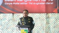 Acara Apel Corps dan Syukuran Dipimpin Wadanpomdam XII/Tpr, Letkol Cpm Sony Yusdarmoko, S.H., M.Si
