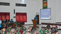 Prajurit Wijayakusuma Terima Sosialisasi dari PT. Bank Woori Saudara (BWS) dan PT. Asabri Persero.