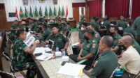 Lakukan Fungsi Pengawasan dan Kontrol Progjagar, Tim Post Audit Itjenad Datangi Markas Korem 071/Wijayakusuma