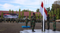 Upacara Bendera Senin 04 Juli 2022 di Lantamal VI Makassar